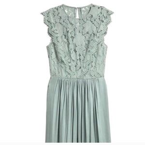 H&M Dresses - H&M sage green maxi size 2 (more like a 0) H&M Dresses - H&M sage green maxi size 2 (more like a 0)